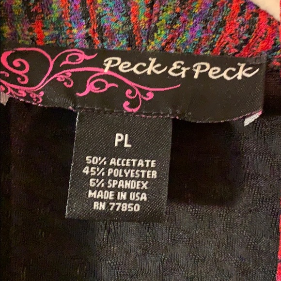 Peck & Peck Cardigan Style Wrap - Picture 2 of 7